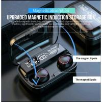 Nuevos auriculares inalámbricos M10 TWS, funda de carga para auriculares, auriculares impermeables estéreo compatibles con Bluetooth con micrófono - details 0