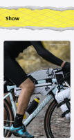 Rhinowalk-bolsa grande para tubo superior de bicicleta, paquete de bicicleta Extra largo resistente al agua para MTB y bicicleta de carretera con longitud de marco de 18 pulgadas o más - details 17