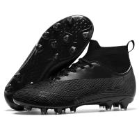 Zapatos de Fútbol de Caña Alta AG/FG Cleats para Hombres y Niños Deportivas de Entrenamiento para Adultos y Niños - details 3