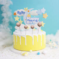 Adornos de pastel con forma de bola de colores, Decoración de Pastel DIY para boda, fiesta de cumpleaños, postre, accesorios para magdalenas, suministros para hornear, 5 piezas - details 4