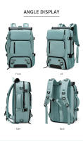 Mochila de viaje de gran capacidad para mujer, bolsa de equipaje multifuncional ultraligera, bandolera de mano, mochila de viaje para hombre - details 30