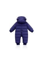 Bebé Niño Niña Nueva Invierno monos De Velours Grueso Caliente Con Capucha Traje De Piel De Avestruz Ropa Infante Rompepiés - details 2