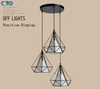 Lámpara colgante Vintage de tela de hierro, pantalla negra para restaurante, casa de té, cadena de hierro para interiores - details 5