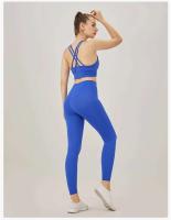 Sujetador y body de yoga, conjunto deportivo de gimnasio de yoga de 2 piezas para correr, ropa deportiva para mujer - details 9