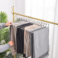 Perchas dobles sobre la puerta, perchas para pantalones, colgador de Leggings para bufanda, pantalones vaqueros, ropa - details 4