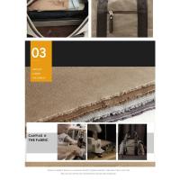 Bolso de Viaje de Lona para Hombre Equipaje de Gran Capacidad Estilo Bandolera de Hombro - details 4