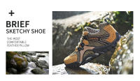Zapatos de senderismo para hombre, zapatillas deportivas de escalada de montaña, calzado de entrenamiento al aire libre, talla 38-46, novedad - details 5