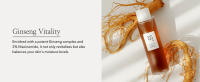 Ginseng essence water, ginseng vitality, niacinamide, ginseng toner