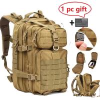 Mochila Impermeable de Nailon para Exteriores, Bolsa Militar Táctica, Morral de Deportes, Artículo de Acampada, Senderismo, Pesca y Caza, 10 l, 50 l, 1000D - details 0