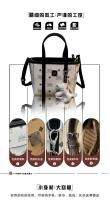 Bolso para mujer marca Hong Kong marca avanzada Qin2025Nueva bolsa de cubo portátil con contraste de un solo hombro para cesta de verduras - details 3