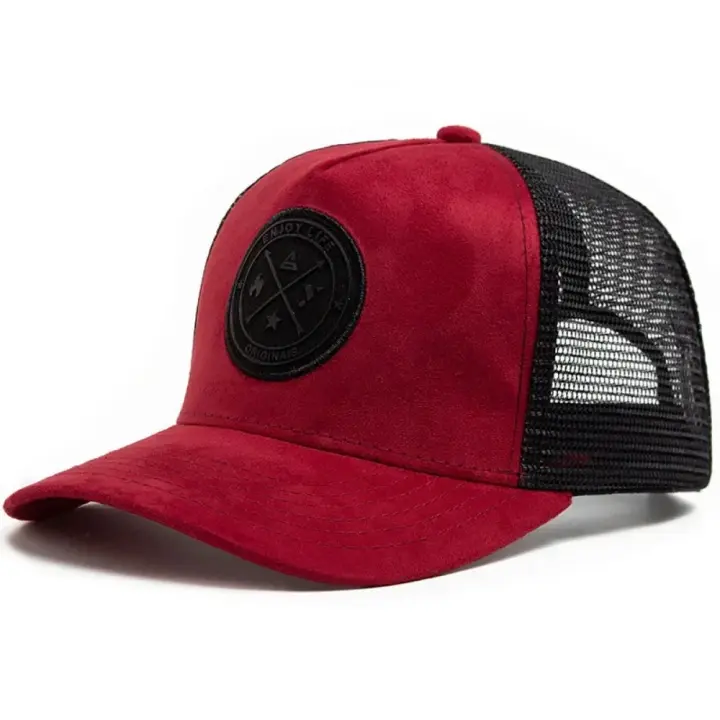 Gorra de béisbol de malla de verano para hombre y mujer, gorra Snapback informal transpirable con icono de letras, gorras de camionero de Hip Hop Unisex, sombrero para deportes al aire libre para papá - 1