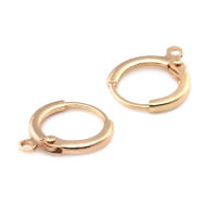 Aretes de Cuerda de Metal Dorado de 18K Diseño Redondo Rectangular de Alta Calidad - details 92