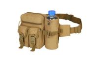 Riñonera táctica de nailon para hombre, bolsa para teléfono con botella de agua para senderismo, deportes al aire libre - details 6