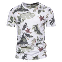 Novedad de verano, camiseta estampada, camisa de fondo para hombre con cuello redondo a la moda, top informal para hombre - details 18