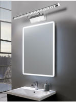 Lámpara LED de pared para espejo de baño, luz nórdica impermeable para dormitorio y sala de estar, color blanco cálido, CA 220V 110V - details 0