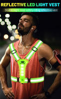 WEST BIKING-Chaleco de seguridad para ciclismo para hombre, chaleco reflectante ligero para caminar por la noche, patinete eléctrico, chaleco intermitente para correr y pescar - details 0