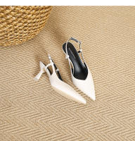 Zapatos de tacón de aguja con espalda hueca y punta de bolso de boca baja de nuevo estilo - details 31