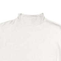 Camisa de manga larga para hombre, top ajustado con cuello alto, color sólido, terciopelo - details 33
