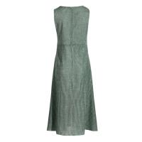 Vestido MIDI de verano a rayas con estilo casual y cómodo Sin mangas, suelto, con bolsillos, Moda para mujeres - details 4