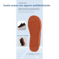 Nueva Amplia Última Zapatos Cómodos Zapatos Para Caminar Amplia Cabeza Transpirable Suela Blanda Pareja Flyknit Deportes Zapatos De Conducción - details 13