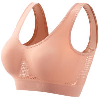 Sujetador deportivo de color sólido para mujer, top de fitness, gimnasio, yoga, entrenamiento atlético, suave, acolchado - details 26