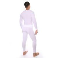 Calzoncillos largos masculinos Ropa interior térmica para hombre Ropa de dormir Ice Silk Lounge Tight Camiseta interior de manga larga Conjunto de pantalones - details 2
