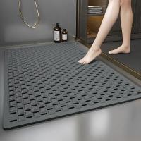 Alfombrilla antideslizante para el suelo del baño, estera impermeable para el área del inodoro, fácil de limpiar, 1 unidad - details 8