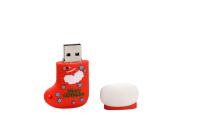 Regalo de Navidad Unidad Flash USB 64GB Santa Claus Pen Drive 32GB Calcetines de Navidad Memory Stick Regalos creativos para niños Pendrive - details 7