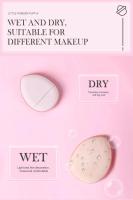 Mini esponja para pulgar para caca y Base facial, conector de detalle, crema correctora, accesorios cosméticos, herramientas de maquillaje - details 4