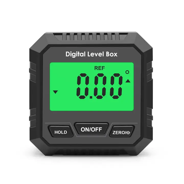 Caja de nivel Digital de precisión, inclinómetro, goniómetros electrónicos, 360 ° grados, Base magnética, transportador, buscador de ángulo, caja cónica, 40% de descuento - 1