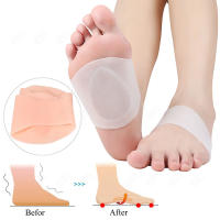 Plantilla de Gel de silicona profesional para el cuidado de los pies, soporte ortopédico para arco estable, Corrector de pie plano, cojín para zapatos - details 22