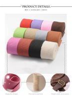Meetee Cinta Adhesiva de Lona de 8 Metros y 38 Mm para Bricolaje, Accesorios de Costura de Ropa, Decoración de Fiestas y Bodas, Material Spandex/Nylon - details 3