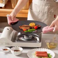 Olla de carne portátil coreana para acampar al aire libre, plato de escalada de montaña, plato de barbacoa para picnic - details 6