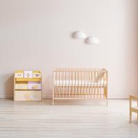 Estantería para niños de Madera, Sweet Safer, con 6 cajones de Almacenamiento para Juguetes y Libros, Color Amarillo - details 6
