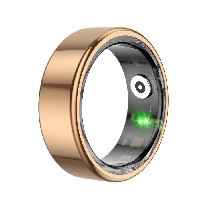2025 SANLEPUS Smart Ring, rastreador de sueño, monitorización de frecuencia cardíaca/presión arterial/oxígeno en sangre las 24 horas, rastreador de actividad física, duración de batería de 6 días - 1