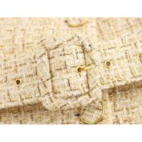 Chaleco de Tweed sin Mangas BUNO Estilo Europeo Americano Retro Otoño 2025 - details 4