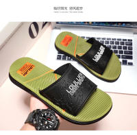 Nuevas zapatillas de verano de los hombres desgaste tendencia antideslizante zapatillas frescas casa de los hombres baño flip - details 11