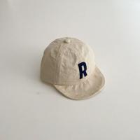 Gorra de béisbol coreana con letras para verano, gorro fino de secado rápido para niños, gorro con visera transpirable para exteriores, gorra con protección solar para bebés, niños y niñas - details 11