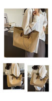 Nuevo bolso de mano de gran capacidad para mujer, bolso informal simple para las axilas, bolso de hombro versátil de moda para viajeros - details 9