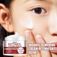 3 unids/set Retinol crema facial eliminadora de arrugas reafirmante Lifting antienvejecimiento líneas finas hidratante blanqueamiento crema reparadora de la piel - details 6