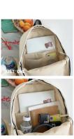Mochila para ordenador portátil Y2K con diseño de estrella para niñas, mochila escolar de gran capacidad para estudiantes adolescentes, mochila de pana, bolso de hombro con doble correa - details 5