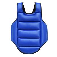 Uniforme de entrenamiento suave para Taekwondo, espuma objetivo, Protector corporal rojo/azul/negro/gris, chaleco de artes marciales, equipo de boxeo Unisex - details 1
