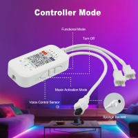 GAHADA Cinta LED RGBIC Neon Moderna Control Remoto de 24 Botones A Prueba de Agua Iluminación y Decoración - details 10