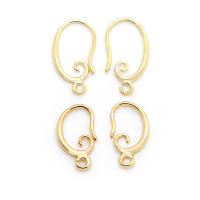 Ganchos de Pendientes de Metal de Alta Calidad Color Oro-Platino Accesorios de Joyería DIY para Mujeres - details 62