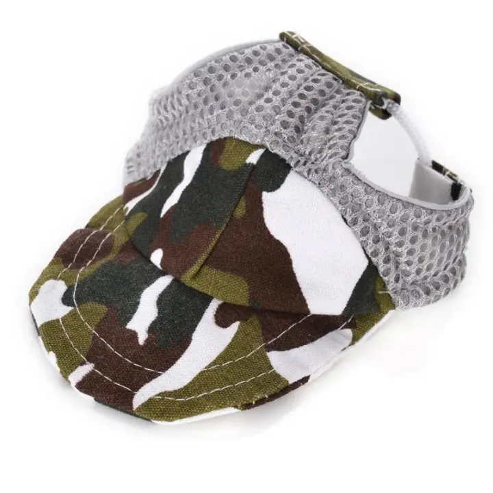 Gorro de Camioneta para Mascotas con Agujeros en las Orejas Diseño de Béisbol Protección Solar Ideal para Perros Grandes Medianos y Pequeños Verano Actividades al Aire Libre - 1