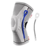 Rodilleras de silicona de alta elasticidad, soporte para codo, rodilleras deportivas transpirables, cubiertas para piernas, rodilleras de compresión para Yoga, 1 par - details 2