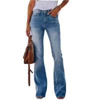 Vaqueros bootcut elásticos de cintura alta para mujer - details 1