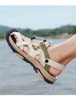 Sandalias de Hombre para el Verano Suela Antideslizante, Transpirable, Adecuadas para Uso al Aire Libre y en la Playa - details 0