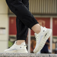 Zapatillas de moda para hombre Zapatillas de malla transpirables Suela blanda Zapatos para correr Trabajo Zapatos casuales al aire libre - details 23