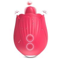 Embalaje privado SEX Rose Powerful Swing Vibrador para lamer la lengua Clítoris Vibración del pezón Mase Vibradores Punto G Masturbación Juguetes sexuales para - details 5